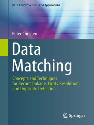 cover image of Data Matching